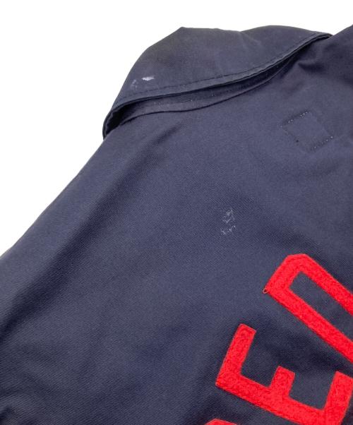 EBBETS FIELD FLANNELS（エベッツフィールドフランネルズ）EBBETS FIELD FLANNELS (エベッツフィールドフランネルズ) ワッペンコーチジャケット ネイビー サイズ:Ｍの古着・服飾アイテム
