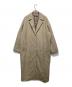 AP STUDIO（エーピーストゥディオ）の古着「ウールオーバーコート」｜ベージュ