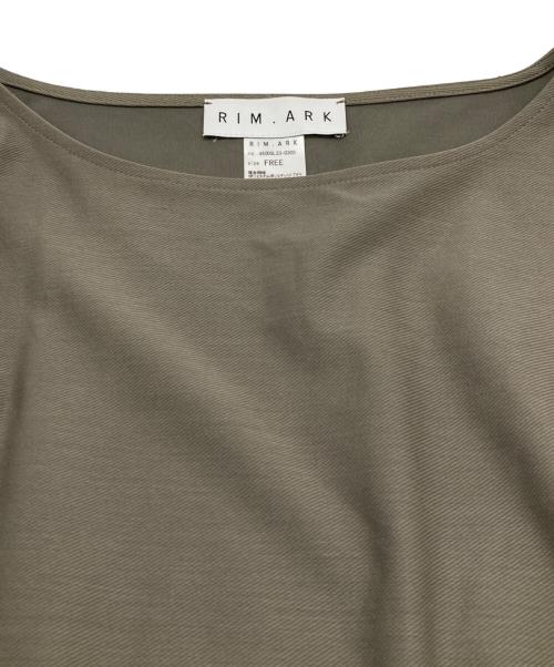 RIM.ARK（リムアーク）RIM.ARK (リムアーク) kersey loose long OP グリーン サイズ:FREEの古着・服飾アイテム