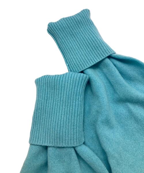 green label relaxing（グリーンレーベルリラクシング）green label relaxing (グリーンレーベルリラクシング) カシミヤ クルーネックニットプルオーバー ブルー サイズ:ーの古着・服飾アイテム