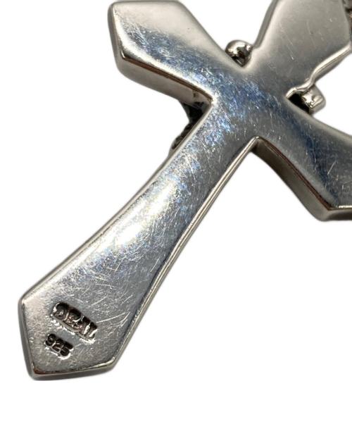 DEAL DESIGN（ディールデザイン）DEAL DESIGN (ディールデザイン) リバイブクロスネックレス シルバーの古着・服飾アイテム