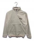 POLO SPORTポロスポーツ）の古着「ハーフジップフリーススウェット」｜ベージュ