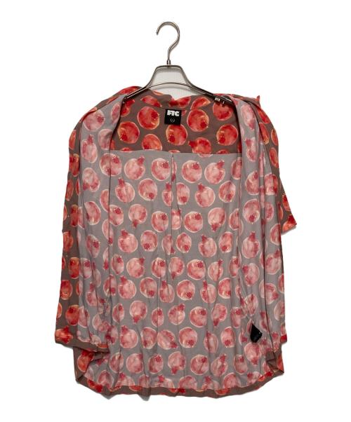 FTC（エフティーシー）FTC (エフティーシー) POMEGRANATE RAYON SHIRT ブラウン サイズ:Ｌの古着・服飾アイテム