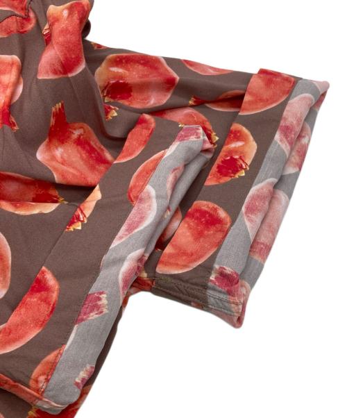 FTC（エフティーシー）FTC (エフティーシー) POMEGRANATE RAYON SHIRT ブラウン サイズ:Ｌの古着・服飾アイテム