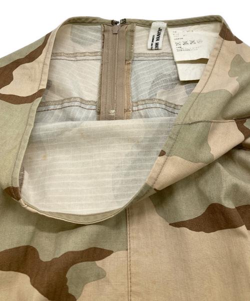 JUNYA WATANABE COMME des GARCONS（(ジュンヤワタナベ コムデギャルソン）JUNYA WATANABE COMME des GARCONS ((ジュンヤワタナベ コムデギャルソン) 迷彩変形スカート カーキ サイズ:SSの古着・服飾アイテム