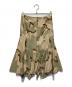 JUNYA WATANABE COMME des GARCONS ((ジュンヤワタナベ コムデギャルソン) 迷彩変形スカート カーキ サイズ:SS：5000円