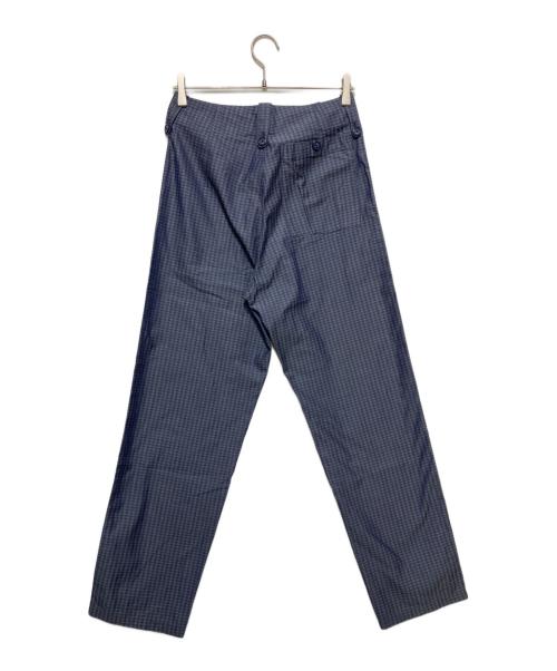 Y's for men（ワイズフォーメン）Y's for men (ワイズフォーメン) チェックパンツ ネイビー サイズ:Sの古着・服飾アイテム