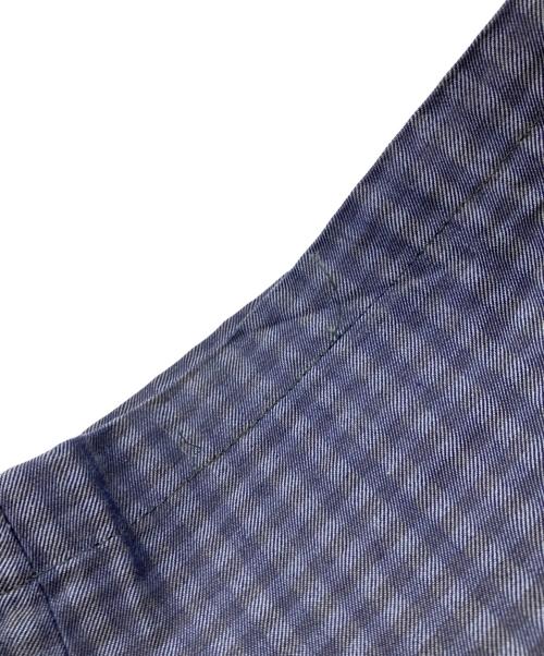 Y's for men（ワイズフォーメン）Y's for men (ワイズフォーメン) チェックパンツ ネイビー サイズ:Sの古着・服飾アイテム