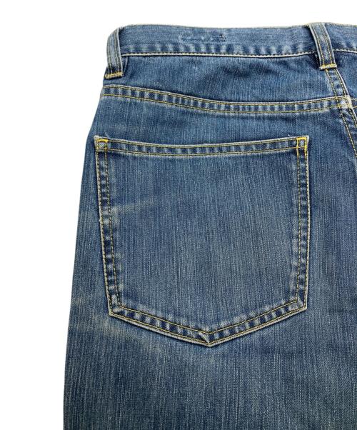 MIU MIU（ミュウミュウ）MIU MIU (ミュウミュウ) ブーツカットデニムパンツ インディゴ サイズ:29の古着・服飾アイテム