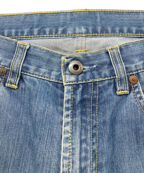 MIU MIU（ミュウミュウ）MIU MIU (ミュウミュウ) ブーツカットデニムパンツ インディゴ サイズ:29の古着・服飾アイテム