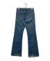 MIU MIU (ミュウミュウ) ブーツカットデニムパンツ インディゴ サイズ:29：19000円
