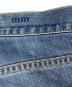 中古・古着 MIU MIU (ミュウミュウ) ブーツカットデニムパンツ インディゴ サイズ:29：19000円