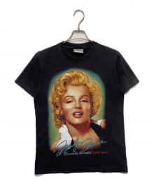 Marilyn Monroe（マリリンモンロー）の古着「ヴィンテージプリントTシャツ」｜ブラック