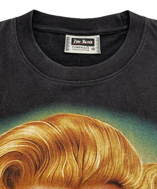 Marilyn Monroe（マリリンモンロー）Marilyn Monroe (マリリンモンロー) ヴィンテージプリントTシャツ ブラック サイズ:Ｍの古着・服飾アイテム