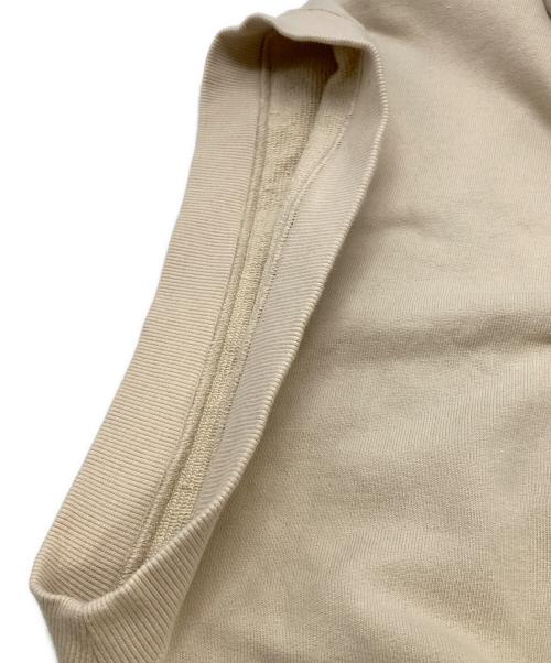 FUMIE=TANAKA（フミエタナカ）FUMIE=TANAKA (フミエタナカ) ハーフジップスウェットベスト ベージュ サイズ:2の古着・服飾アイテム