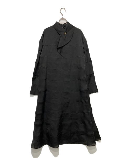 AKIRA NAKA（アキラナカ）AKIRA NAKA (アキラナカ) デザインワンピース ブラック サイズ:-の古着・服飾アイテム
