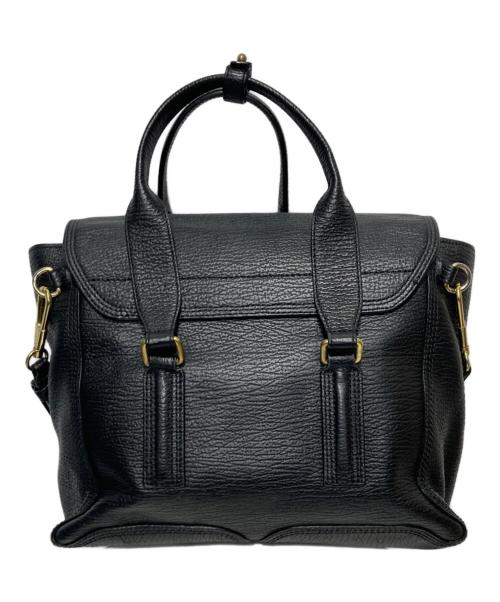 3.1 phillip lim（スリーワンフィリップリム）3.1 phillip lim (スリーワンフィリップリム) 2WAYサッチェルバッグ ブラックの古着・服飾アイテム