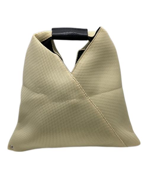 MM6 Maison Margiela（エムエムシックスメゾンマルジェラ）MM6 Maison Margiela (エムエムシックスメゾンマルジェラ) メッシュジャパニーズトートバッグ ベージュ サイズ:UNIの古着・服飾アイテム