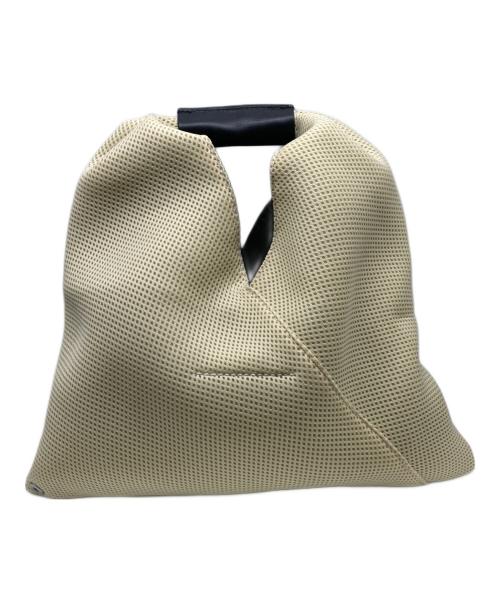 MM6 Maison Margiela（エムエムシックスメゾンマルジェラ）MM6 Maison Margiela (エムエムシックスメゾンマルジェラ) メッシュジャパニーズトートバッグ ベージュ サイズ:UNIの古着・服飾アイテム