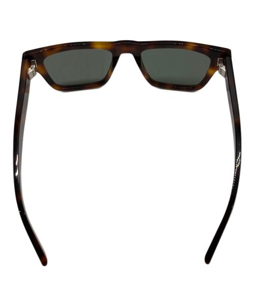 Saint Laurent Paris（サンローランパリ）Saint Laurent Paris (サンローランパリ) スクエアフレーム サングラス ブラウン サイズ:51□19-145の古着・服飾アイテム