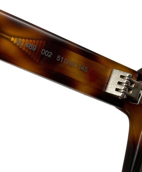 Saint Laurent Paris（サンローランパリ）Saint Laurent Paris (サンローランパリ) スクエアフレーム サングラス ブラウン サイズ:51□19-145の古着・服飾アイテム