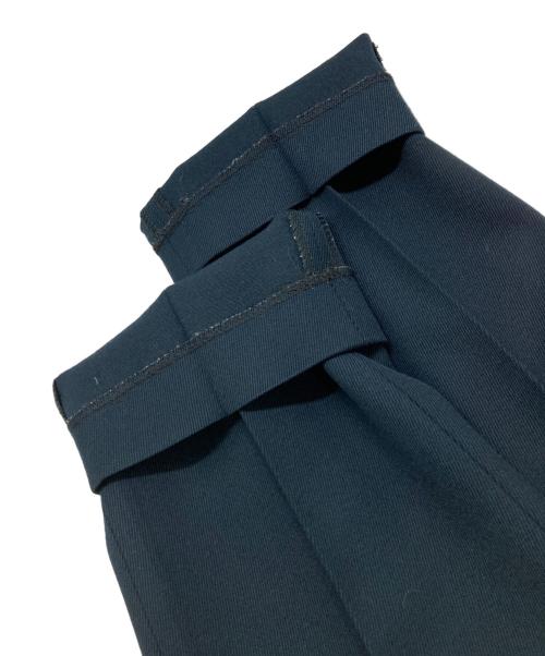 DRIES VAN NOTEN（ドリスヴァンノッテン）DRIES VAN NOTEN (ドリスヴァンノッテン) センタープレスパンツ ネイビー サイズ:46の古着・服飾アイテム