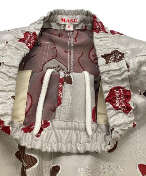 masu（エムエーエスユー）masu (エムエーエスユー) VERDY (ヴェルディ) FALLING BALLOON EASY PANTS グレー サイズ:46の古着・服飾アイテム