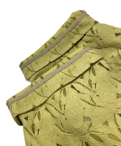 MAISON SPECIAL（メゾンスペシャル）MAISON SPECIAL (メゾンスペシャル) リーフレースイージーパンツ グリーン サイズ:01の古着・服飾アイテム