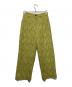 MAISON SPECIAL（メゾンスペシャル）の古着「リーフレースイージーパンツ」｜グリーン