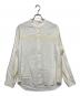 AAKU（アアク）の古着「レースデザインシャツ」｜アイボリー