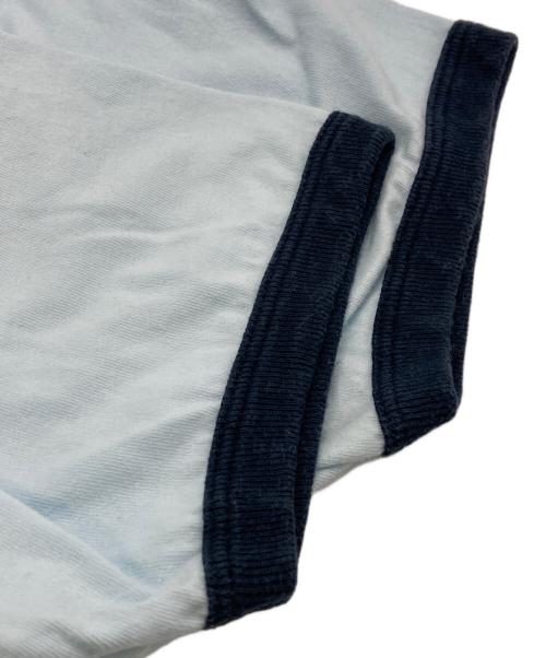 BUZZ RICKSON'S（バズリクソンズ）BUZZ RICKSON'S (バズリクソンズ) THE SKUNK WORKS (ザスカンクワークス) リンガーtシャツ スカイブルー サイズ:Ｍの古着・服飾アイテム