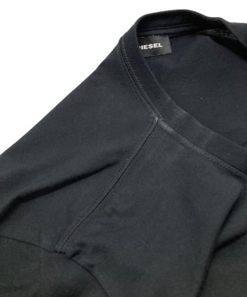 DIESEL（ディーゼル）DIESEL (ディーゼル) プリントTシャツ ブラック サイズ:Ｌの古着・服飾アイテム