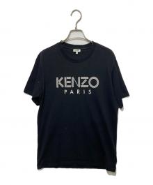 KENZO（ケンゾー）の古着「ロゴプリントTシャツ」｜ブラック