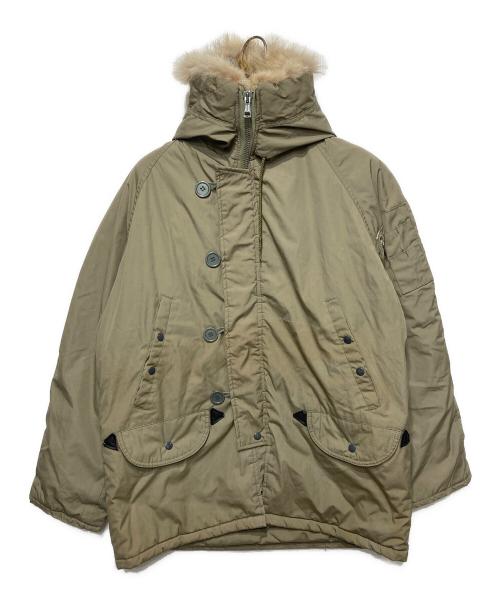 CORINTH MFG（コリンズ）CORINTH MFG (コリンズ) N-3Bタイプコート ベージュ サイズ:Lの古着・服飾アイテム