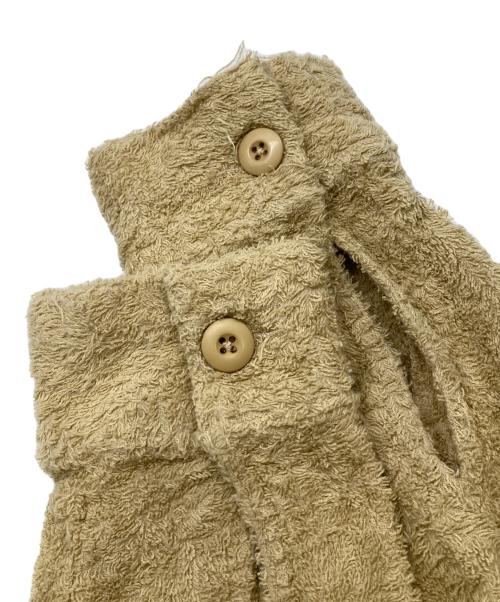 stussy（ステューシー）stussy (ステューシー) Long Terry BDU Shirt JKT ベージュ サイズ:Ｌの古着・服飾アイテム