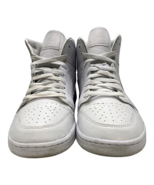 NIKE（ナイキ）NIKE (ナイキ) W AIR JORDAN 1 MID ホワイト サイズ:US12の古着・服飾アイテム