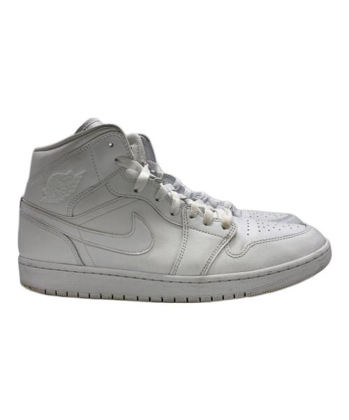 NIKE（ナイキ）NIKE (ナイキ) W AIR JORDAN 1 MID ホワイト サイズ:US12の古着・服飾アイテム