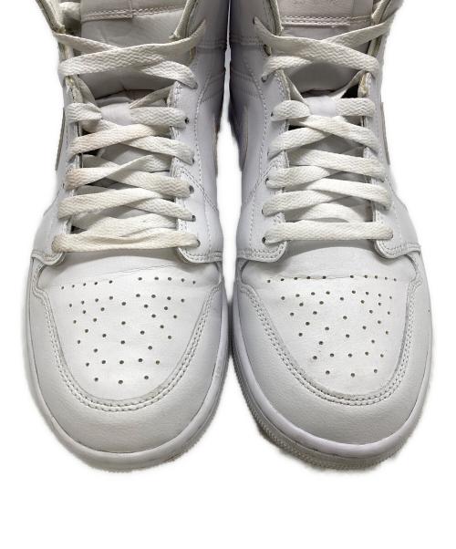NIKE（ナイキ）NIKE (ナイキ) W AIR JORDAN 1 MID ホワイト サイズ:US12の古着・服飾アイテム