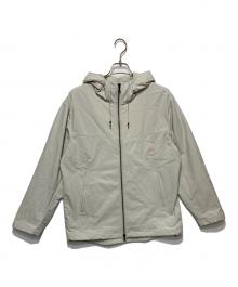 MEN's MELROSE（メンズメルローズ）の古着「ダブルクロスDOTAIR シティユースライトパーカー」｜ホワイト