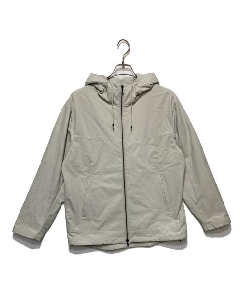 MEN's MELROSE（メンズメルローズ）MEN's MELROSE (メンズメルローズ) ダブルクロスDOTAIR シティユースライトパーカー ホワイト サイズ:4の古着・服飾アイテム