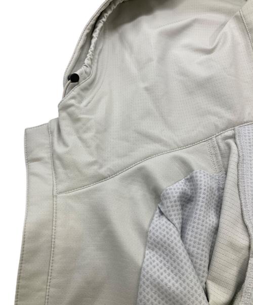 MEN's MELROSE（メンズメルローズ）MEN's MELROSE (メンズメルローズ) ダブルクロスDOTAIR シティユースライトパーカー ホワイト サイズ:4の古着・服飾アイテム