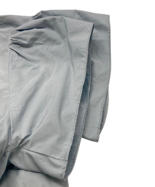 Sono（ソーノ）Sono (ソーノ) 裾フリルブラウス ブルー サイズ:1の古着・服飾アイテム