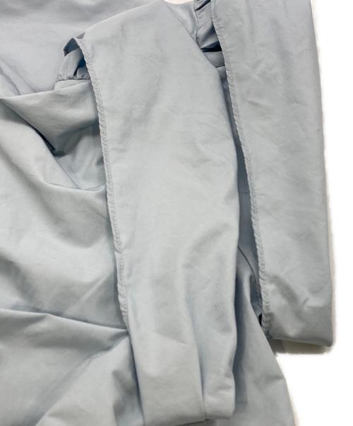 Sono（ソーノ）Sono (ソーノ) 裾フリルブラウス ブルー サイズ:1の古着・服飾アイテム