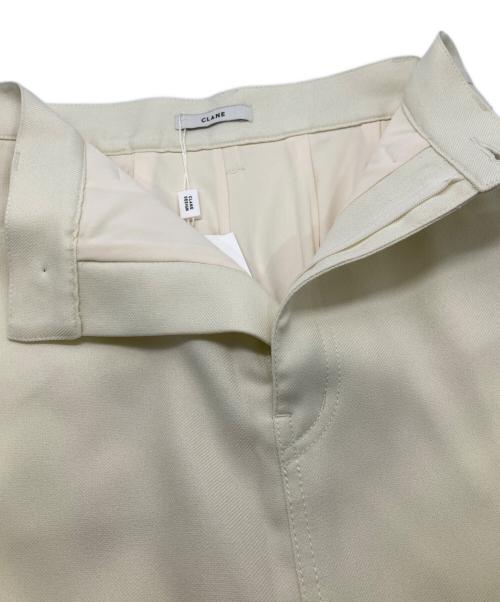 CLANE（クラネ）CLANE (クラネ) STRAIGHT LONG SKIRT ホワイトの古着・服飾アイテム