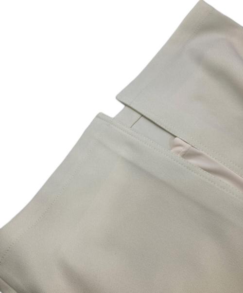 CLANE（クラネ）CLANE (クラネ) STRAIGHT LONG SKIRT ホワイトの古着・服飾アイテム