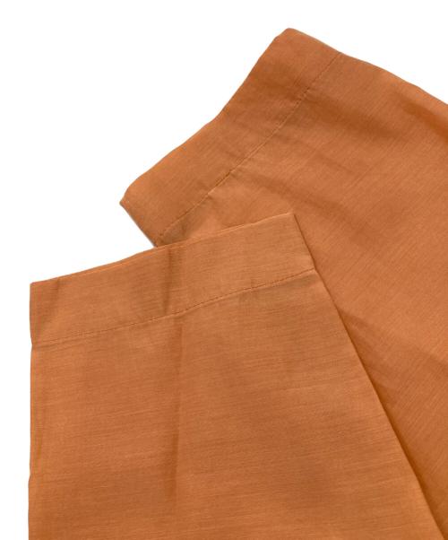 SHIPS any（シップスエニィ）SHIPS any (シップスエニィ) ウォッシャブル2WAY タイ ブラウス オレンジ サイズ:F 未使用品の古着・服飾アイテム