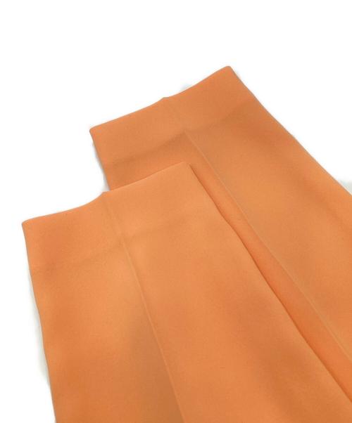 MAISON SPECIAL（メゾンスペシャル）MAISON SPECIAL (メゾンスペシャル) センタータックテーパードパンツ オレンジ サイズ:36 未使用品の古着・服飾アイテム