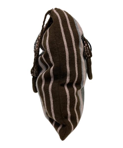 MARNI（マルニ）MARNI (マルニ) ハンモックバッグ ネイビー×ピンクの古着・服飾アイテム