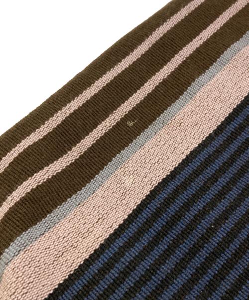 MARNI（マルニ）MARNI (マルニ) ハンモックバッグ ネイビー×ピンクの古着・服飾アイテム