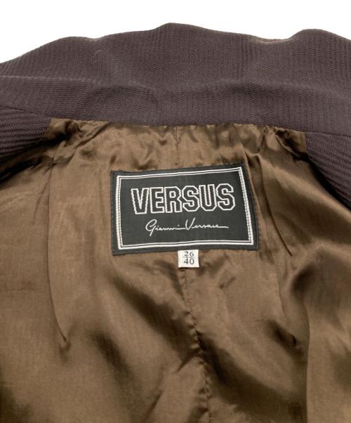 VERSUS GIANNI VERSACE（ヴェルサス ジャンニヴェルサーチ）VERSUS GIANNI VERSACE (ヴェルサス ジャンニヴェルサーチ) セットアップ ブラウン サイズ:26/40の古着・服飾アイテム